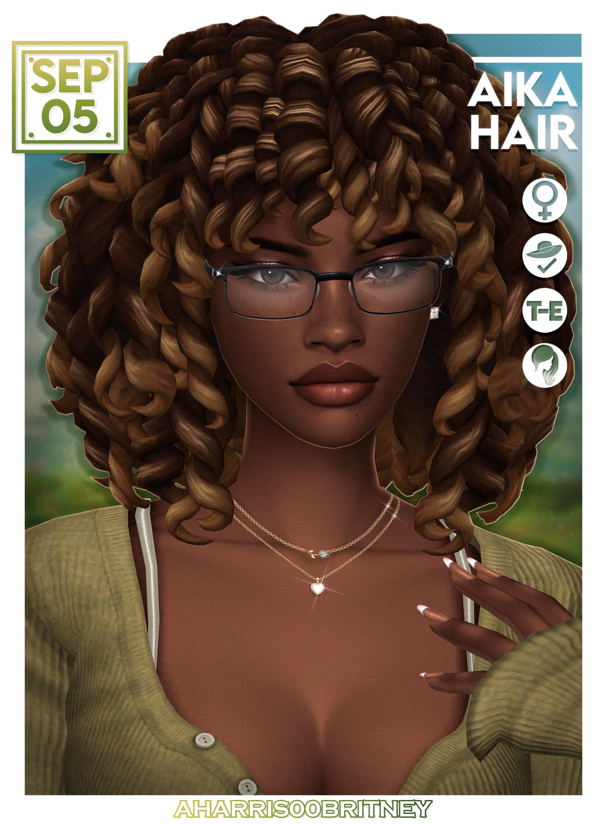 Скриншот мода Прическа Aika Hair